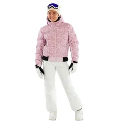 Venice Leopard Girls' Insulated Ski/Snowboard Jacket