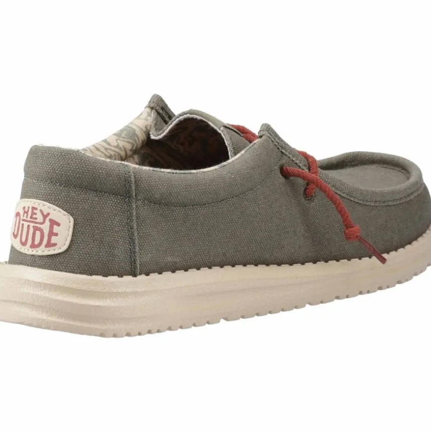 Wally Waxed Canvas Trainers