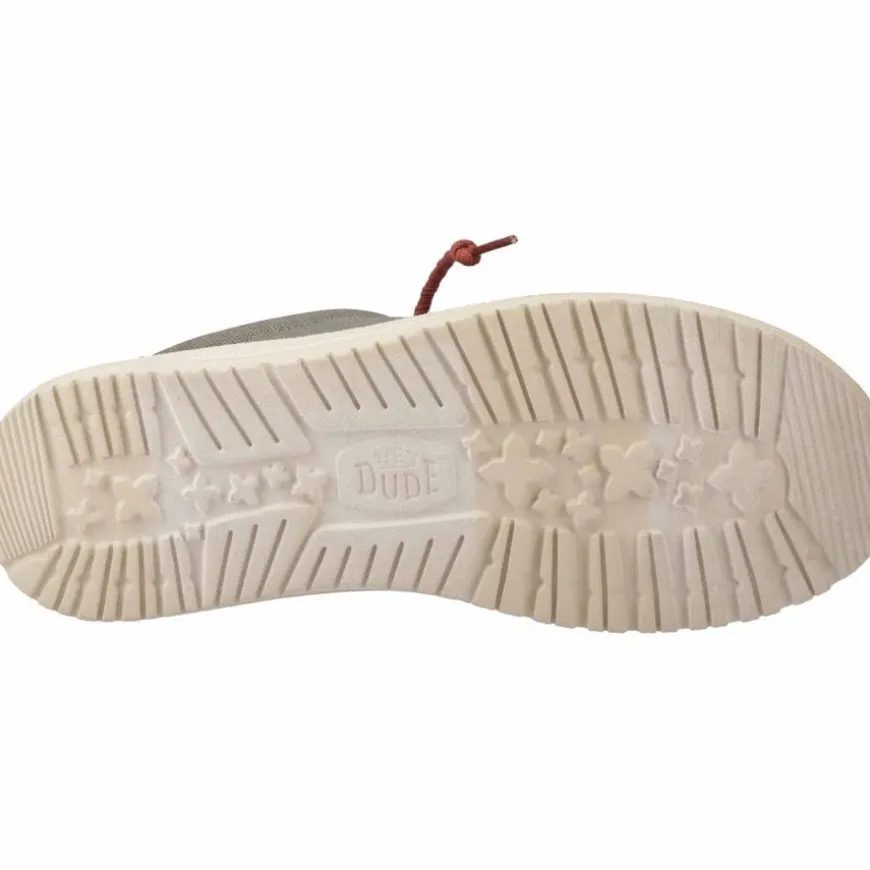 Wally Waxed Canvas Trainers