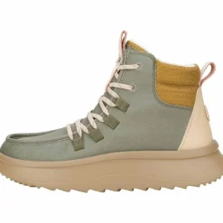 Wendy Apres Coated Twill Women's Mid-Top Trainers