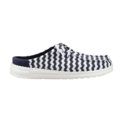 Wendy Slip Terry Stripe Mule