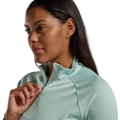 Women’s Dart Zip Neck T-Shirt