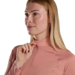 Women’s Dart Zip Neck T-Shirt