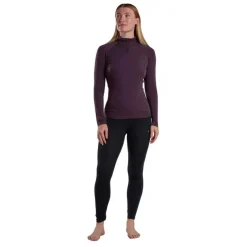 Women's Malli Long Sleeve Zip Merino T-Shirt