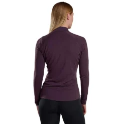 Women's Malli Long Sleeve Zip Merino T-Shirt