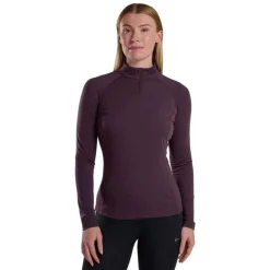 Women's Malli Long Sleeve Zip Merino T-Shirt