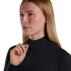 Women's Malli Long Sleeve Zip Merino T-Shirt