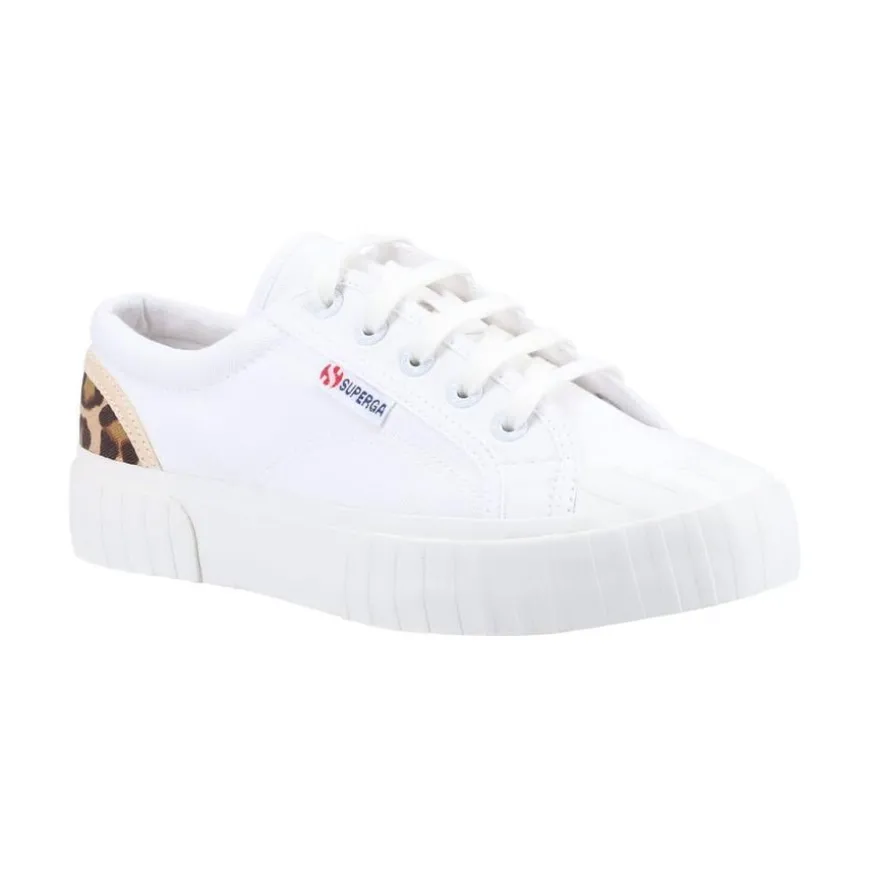 Women's 2630 Stripe Pad Leopard Shoes