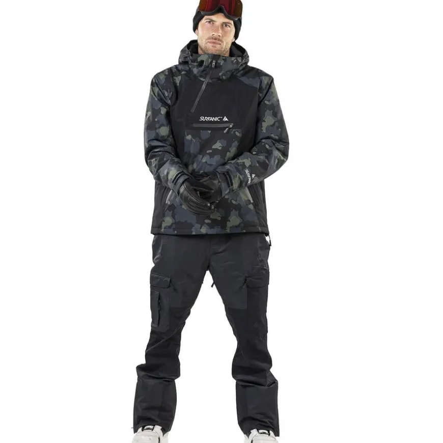 Zero Camo Mens Ski and Snowboard Jacket