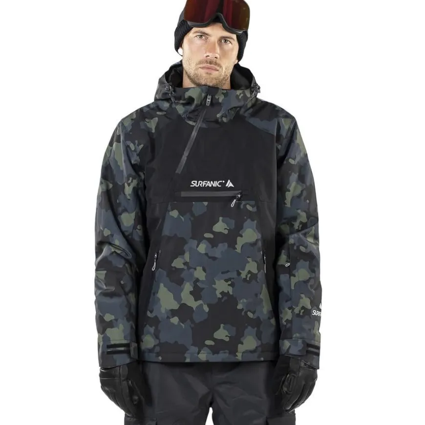 Zero Camo Mens Ski and Snowboard Jacket